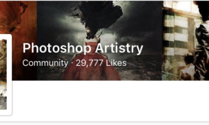 Photoshop Artistry About to Hit 30,000 Likes