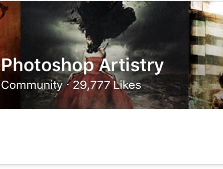 Photoshop Artistry About to Hit 30,000 Likes